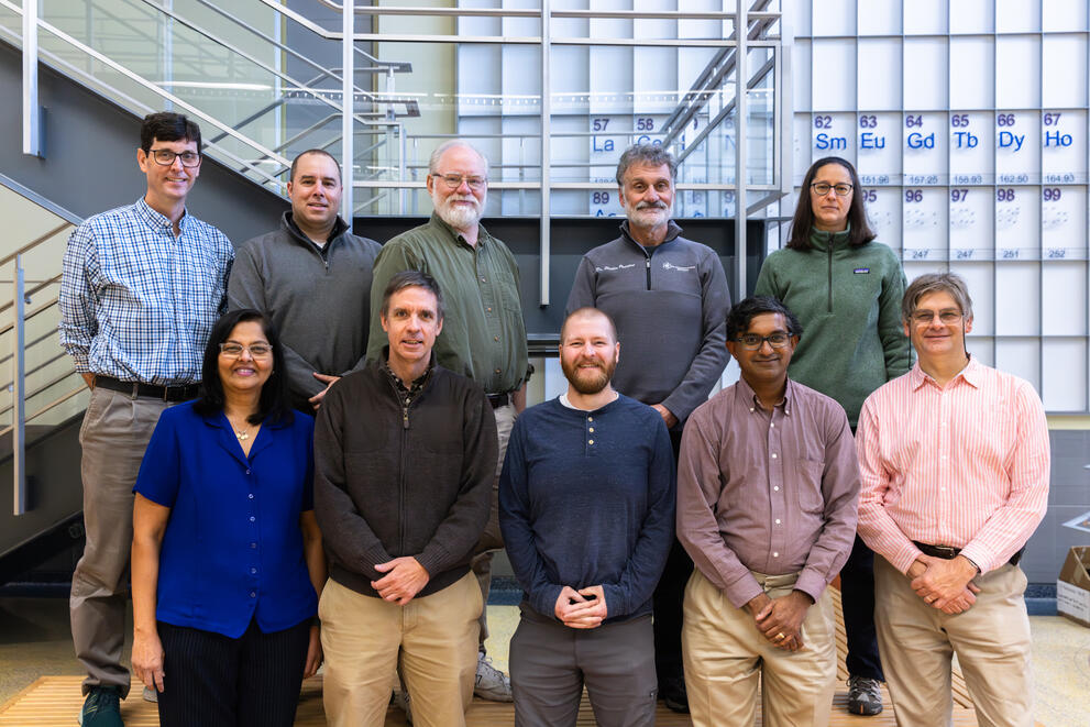 Group photo of Physics professors
