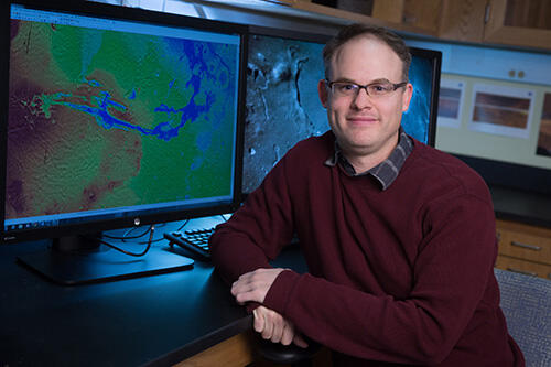 Nicholas Warner, professor of geology
