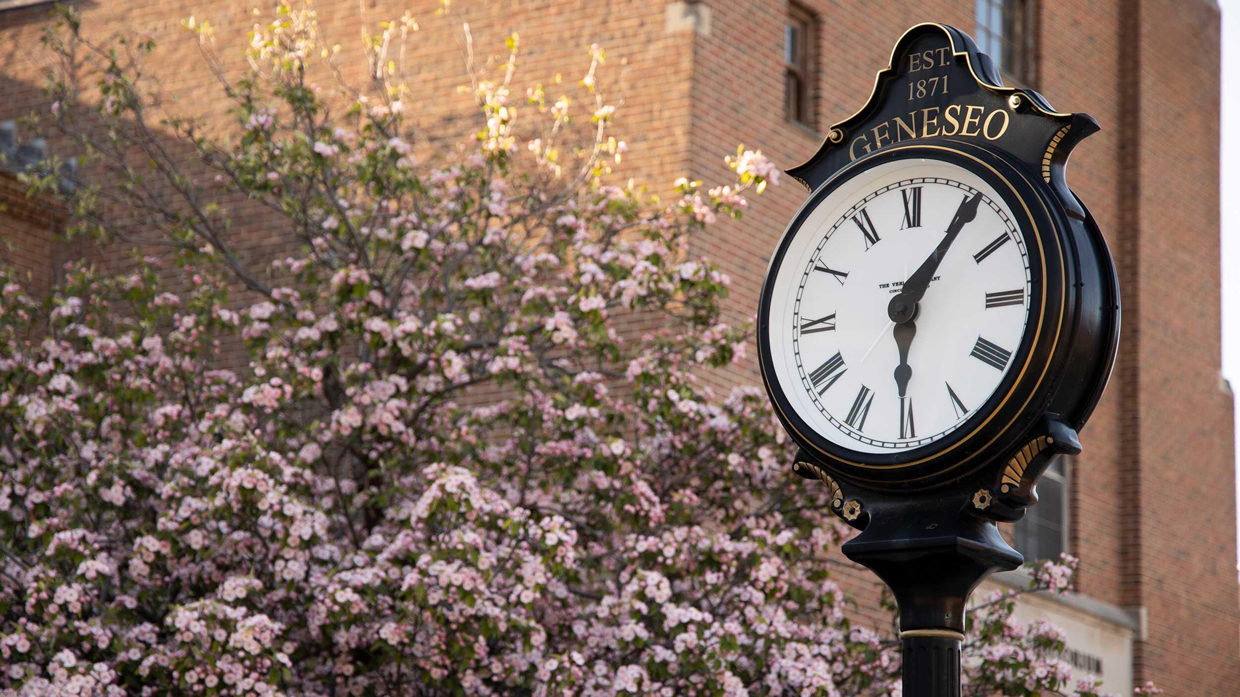 geneseo clock