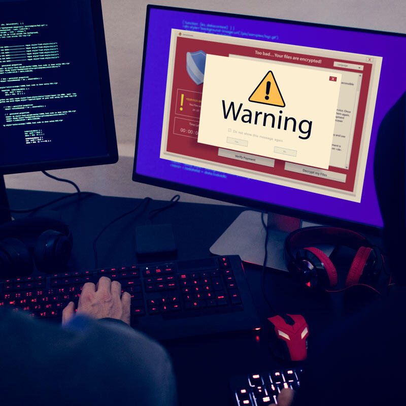 computer warning