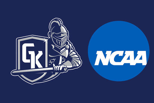 Geneseo Knights and NCAA logos