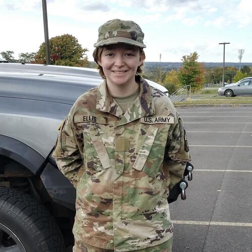 Picture of Cadet Kass Ellis, Cropped 