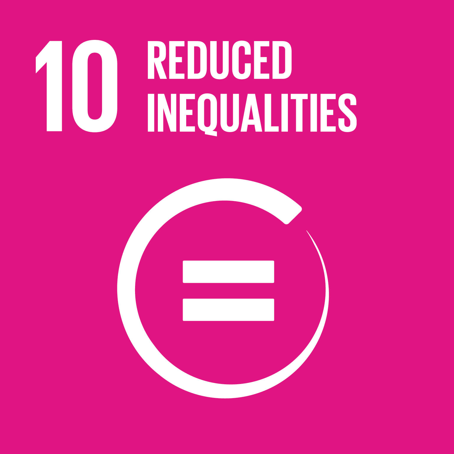 SDG 10, reduce inequalities