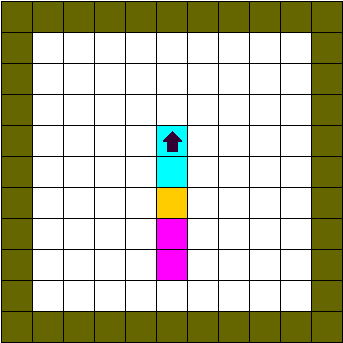 [Two Light Blue Tiles Above One Orange Above Two Magenta]