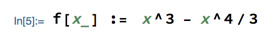 Defining a function in Mathematica