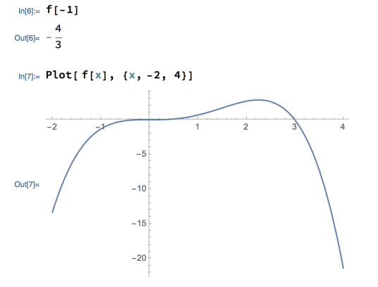 Calling and plotting a user function in Mathematica